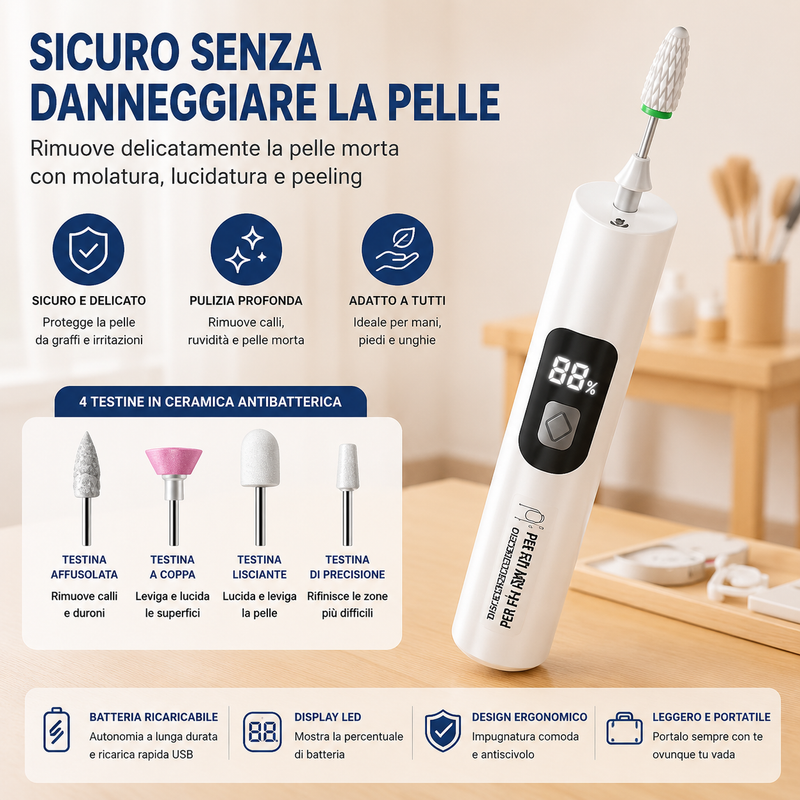Nail Drill Professionale Senza Fili